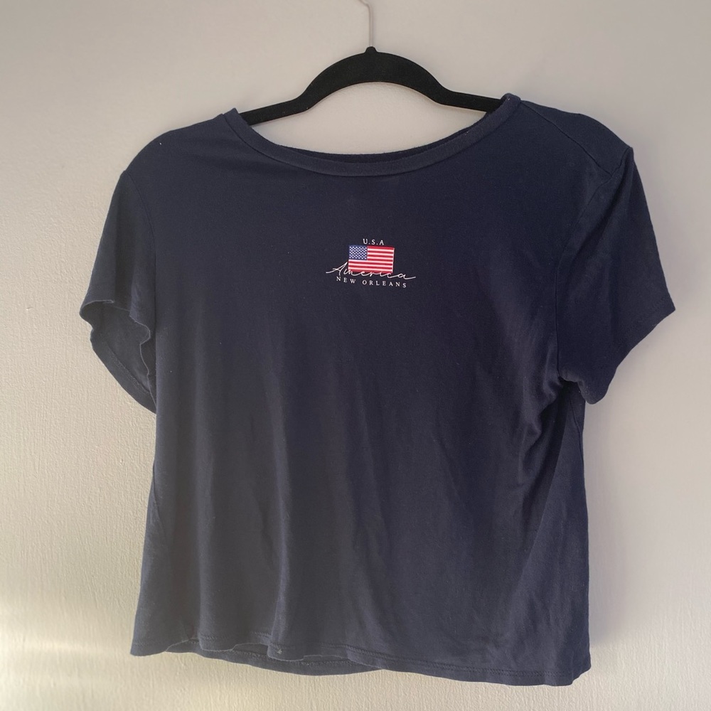h&m blue shirt